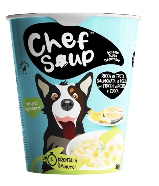 Chef Soup Somon, Patates Ve Bal Kabaklı Hazır Köpek Çorbası 50 Gr ürün görseli 1