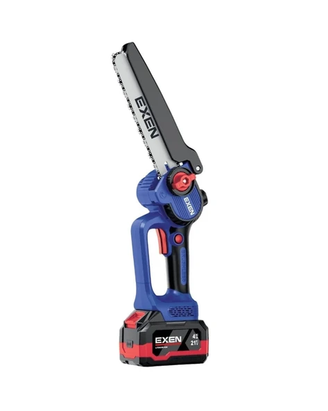 EXEN ENG 624 T KÖMÜRSÜZ ŞARJLI ZİNCİRLİ TESTERE 21V - 200MM ürün görseli 1