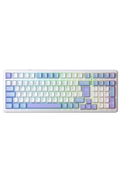 Aula F99 RGB GrayWood V4 Switch Kablolu/Kablosuz Mekanik Oyuncu Klavyesi Outlet ürün görseli 1