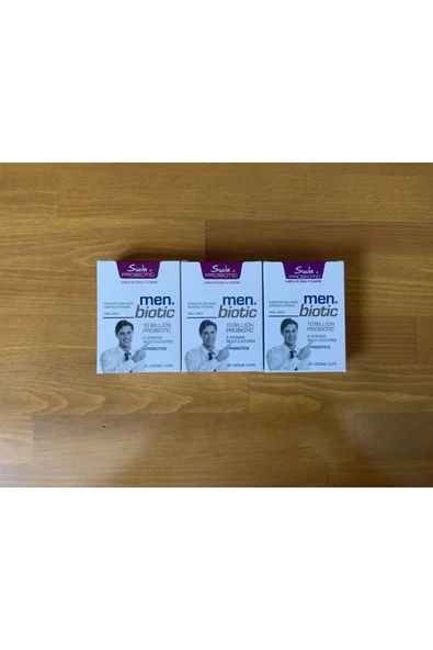 Vitamin Probiotic Men Biotic 30 Veggie Kapsül 3 adet - Resim 6