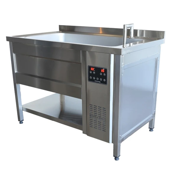 Borasco BR-T120-Y Basınçlı Yıkama Makinesi-200Lt-Digital Kontrollü-Taban Raflı ürün görseli 1