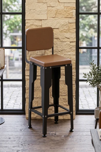 Retodesign LOTUS BAR SANDALYESİ 9010 Siyah ürün görseli 1