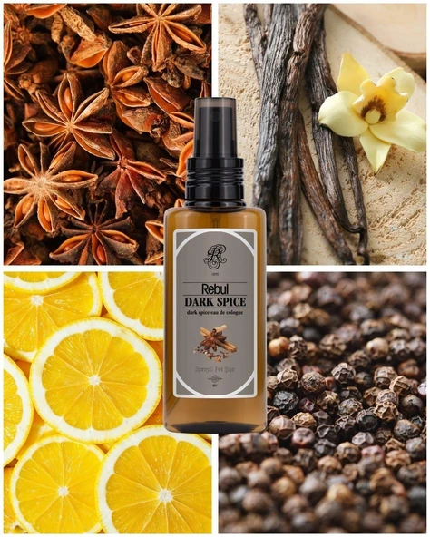 REBUL KOLONYA 125  ML DARK SPICE - Resim 3