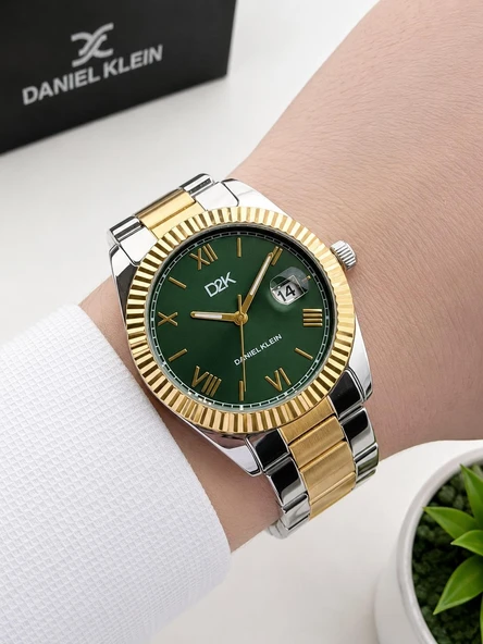 Daniel Klein 2 Yıl Garantili Takvimli Kadran 3 Atm Suya Dayanıklı Erkek Kol Saati EDK.14492.7 ürün görseli 1