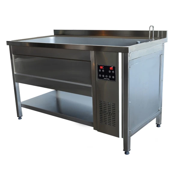 Borasco BR-T180 Ozonlu Dezenfeksiyon Küveti-325Lt-Digital Kontrollü-Taban Raflı ürün görseli 1