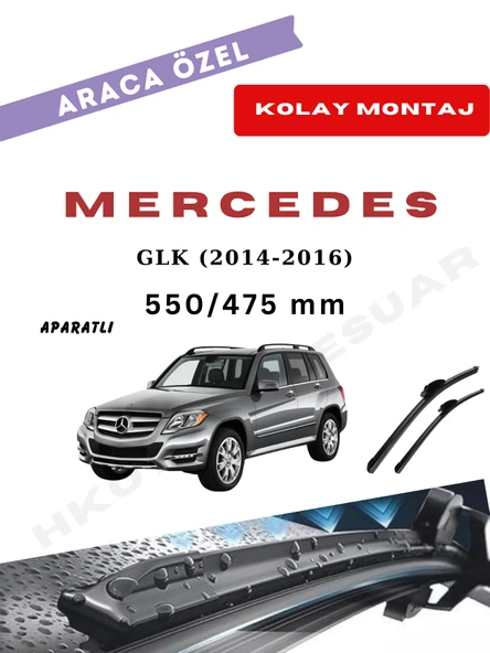 Mercedes GLK Silecek (2014-2016) - Resim 2
