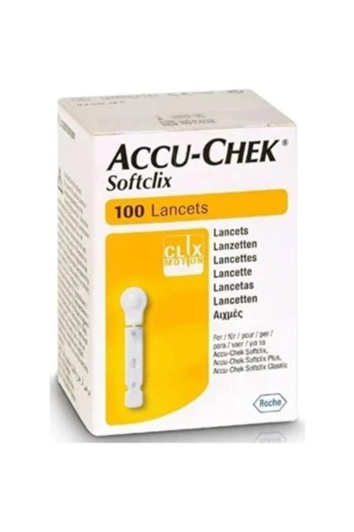 Accu Chek Softclix Lancet 100 ADET 6 KUTU (SKT:01/2028) ürün görseli 1