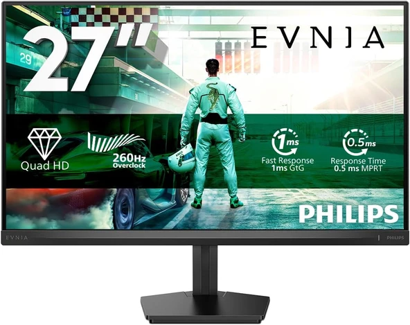 Philips Evnia 27M2N3500PF 27" 0.3 ms 260 Hz  2K IPS  Oyuncu Monitörü(Ölü Pixel) ürün görseli 1