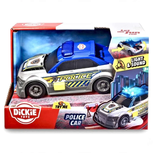 Dickie Toys Polis Arabası - Resim 3