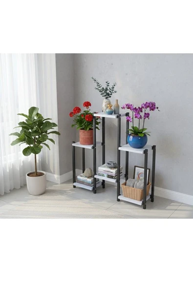 Retodesign LOTUS ÇİÇEK RAFI, SAKSILIK ÇİÇEK STANDI 1905 Beyaz ürün görseli 1