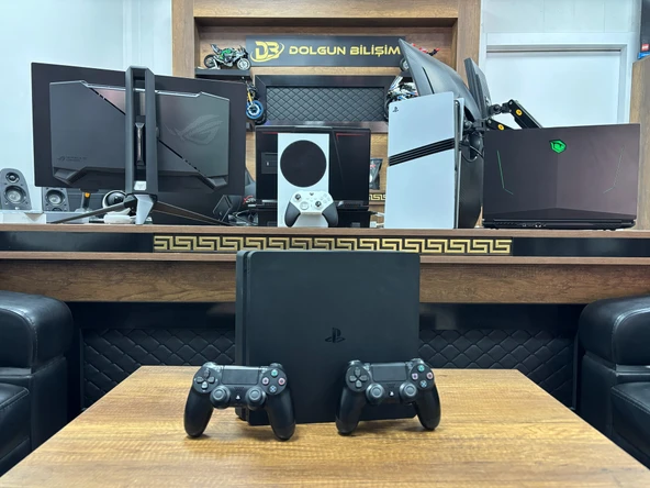 Sony PlayStation 4 Slim 500GB Çift Kol Kırık Oyun Konsolu (İKİNCİ EL) ürün görseli 1