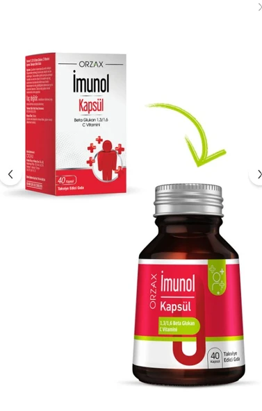 Orzax İmunol Complex Bağışıklık Güçlendirici 30 Kapsül ürün görseli 1