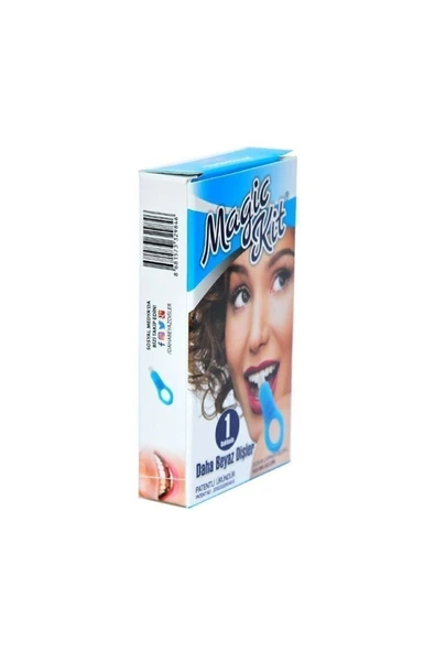 Magic Kit Diş Leke Silgisi 1 Aparat 5yedek Süngerli Set 1 Paket ürün görseli 1