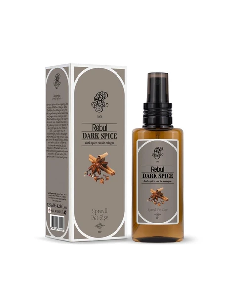 REBUL KOLONYA 125  ML DARK SPICE ürün görseli 1