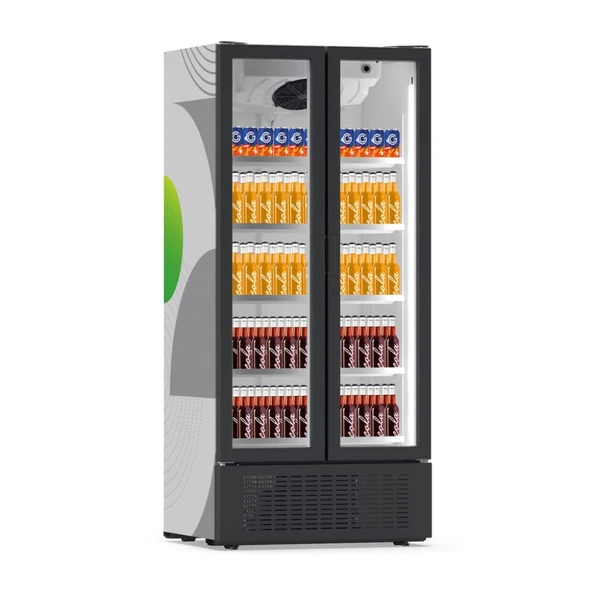 Green Cooler 900 WOC Dikey Tip Şişe Soğutucu, Çift Kapılı ürün görseli 1