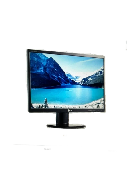 LG L222WS-BN 22 İNÇ 5 MS SİYAH WİDESCREEN GENİŞ EKRAN  2EL OLARAK LCD MONİTÖR ürün görseli 1