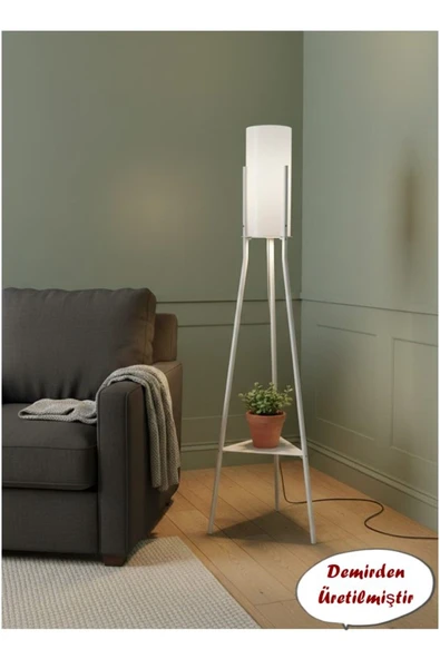 Retodesign LUZ BEYAZ RAFLI LAMBADER 4010 Beyaz - Resim 3
