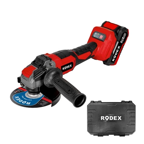 Rodex A.K.Avuç Taşlama 100/115/125 MM 0-8500 RPM 2 x LI-ION 20V/4.0Ah BMC RDX1022 ürün görseli 1