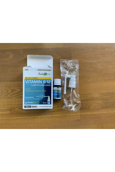 Vitamin B12 Dil Altı Spreyi 10 ml - Resim 7