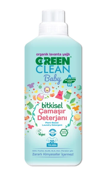 Baby Bitkisel Çamaşır Deterjanı 1000 ml (20 Yıkama) ürün görseli 1