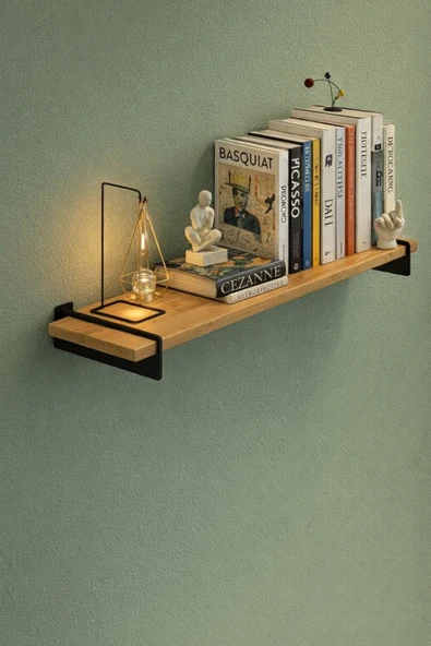 Retodesign FULYA ÇAM 60/20 DUVAR RAFI 6405 ATLANTİK ÇAM ürün görseli 1