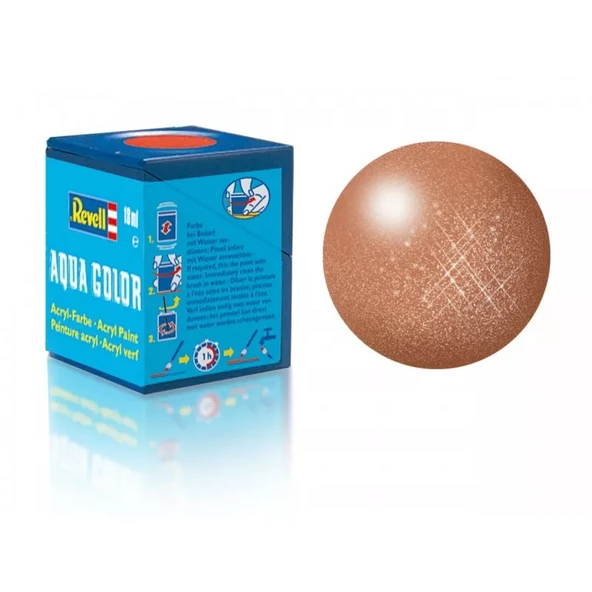 93 - Aqua Color Copper - Metallic Boya- 18 ml ürün görseli 1