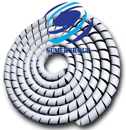 SUMERGROUP KABLO TAŞIYICI KORUYUCU SPİRALİ GRİ 12MM 100METRE ürün görseli 1