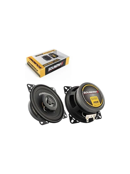 Soundmax SX-CX420 Oto Hoparlör 10CM 140 Watt Tweeterli 2 Adet ürün görseli 1