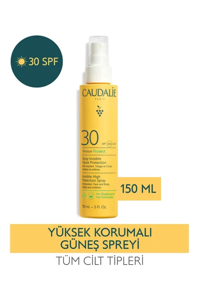 Caudalie Vinosun Hıgh Protection Spray SPF30 150 ml ürün görseli 1