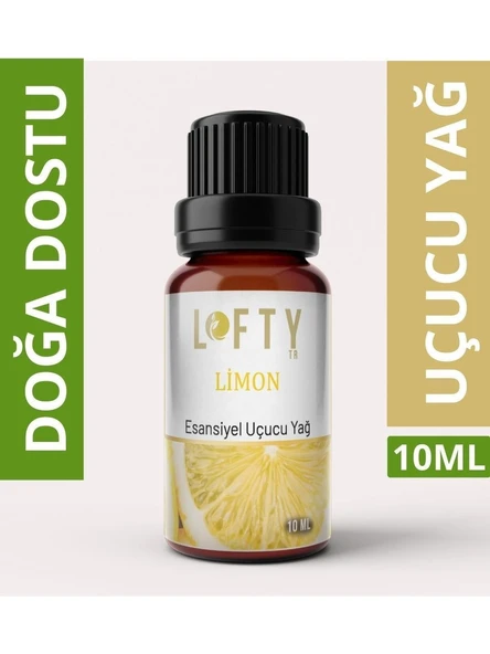 Lofty Limon Uçucu Yağ Buhurdanlık Esansı Oda Kokusu 10 ml ürün görseli 1