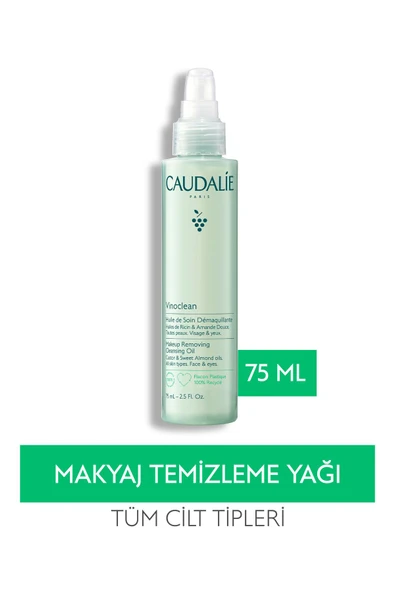 Caudalie - Vinoclean Makyaj Temizleme Yağı 75 Ml ürün görseli 1