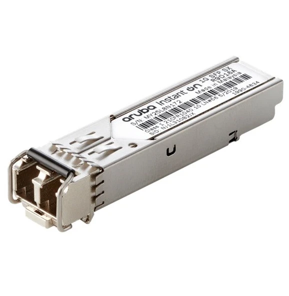 HPE Aruba 1G Multimod SFP Modül (R9D16A) ürün görseli 1