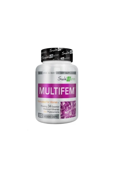 Bigjoy Multifem 50 Womens Kadınlar Için Bitkisel Multivitamin 30 Kapsül ürün görseli 1