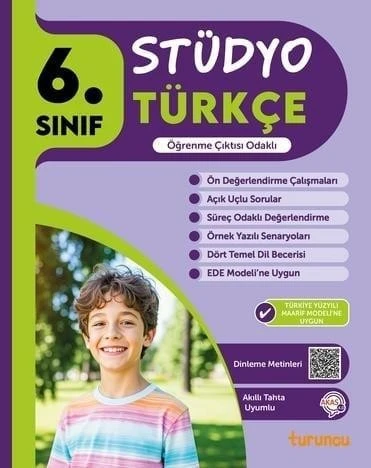 6. Sınıf Stüdyo Türkçe Tudem Yayınları ürün görseli 1