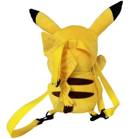 Pokemon Pikachu Peluş Sırt Çantası - Resim 4