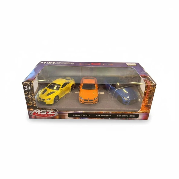 WP6428 MSZ 1/64 BMW M6 GT3,MBW M850i,BMWZ4 M40-EKN ürün görseli 1