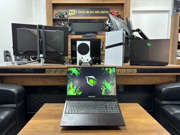 Monster Abra A5 V21.1 i5 12450H 32GB RAM 1TB SSD RTX3050 15.6” FHD Oyuncu Notebook (İKİNCİ EL) ürün görseli 1