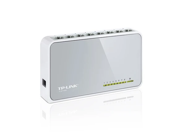 Tp-Link TL-SF1008D 8 Port 10/100 Mbps Switch ürün görseli 1