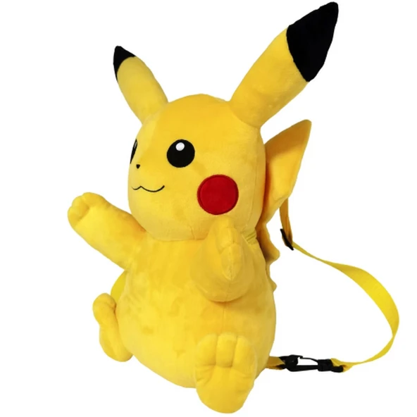 Pokemon Pikachu Peluş Sırt Çantası - Resim 3