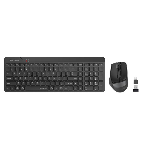 A4-Tech Kablosuz Set	Siyah (FG2400 AIR2) ürün görseli 1