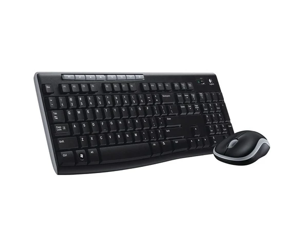 Logitech MK270 Kablosuz Set Siyah (920-004525) ürün görseli 1