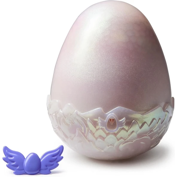 Hatchimals Peluş Simli Draggle - Resim 2