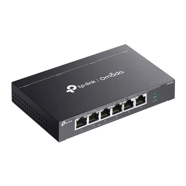 Tp-Link omada DS106P 6 Port Yönetilemez Switch - Resim 2