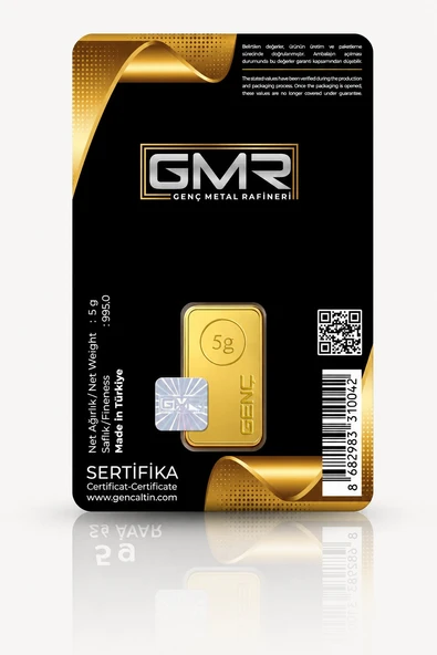 5 GRAM KÜLÇE ALTIN 24 AYAR - Resim 2