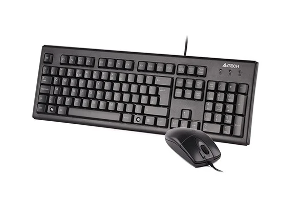 A4-Tech Kablolu Set Siyah (KM-72620D) - Resim 2