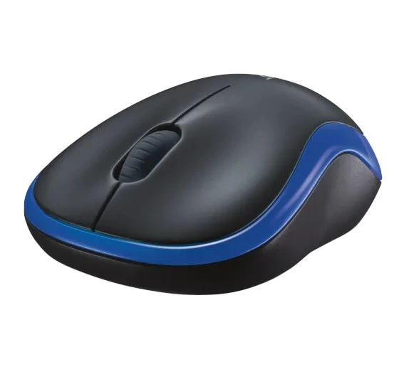 Logitech M185 Kablosuz Mouse Siyah-Mavi 910-002236 - Resim 2