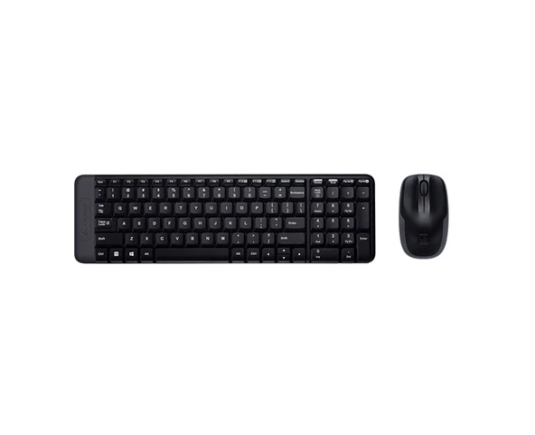 Logitech MK220 Kablosuz Set Siyah (920-003163) ürün görseli 1