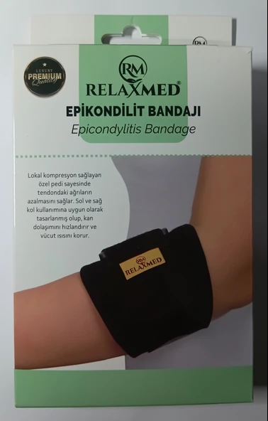 Epikondilit Bandajı  Tenisçi ve Golfçü Dirseği İçin Lokal Kompresyon Destekli Bandaj ürün görseli 1