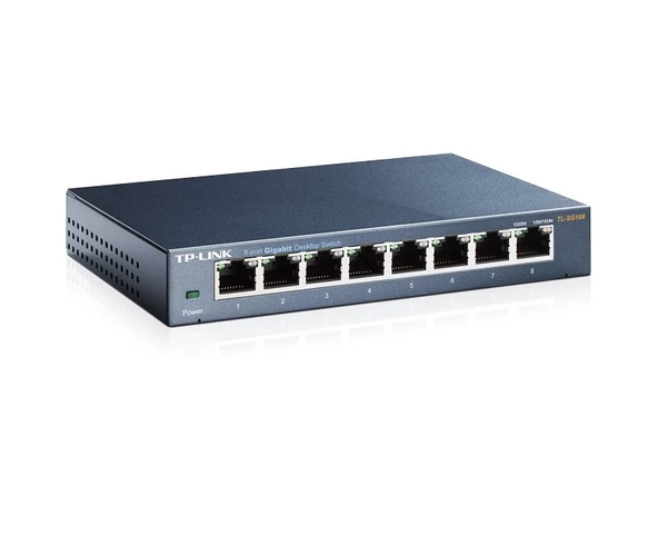 Tp-Link TL-SG108 8 Port Gigabit Switch ürün görseli 1
