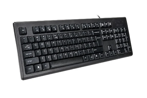 A4-Tech Kablolu Q Klavye Siyah (KM-720) - Resim 2